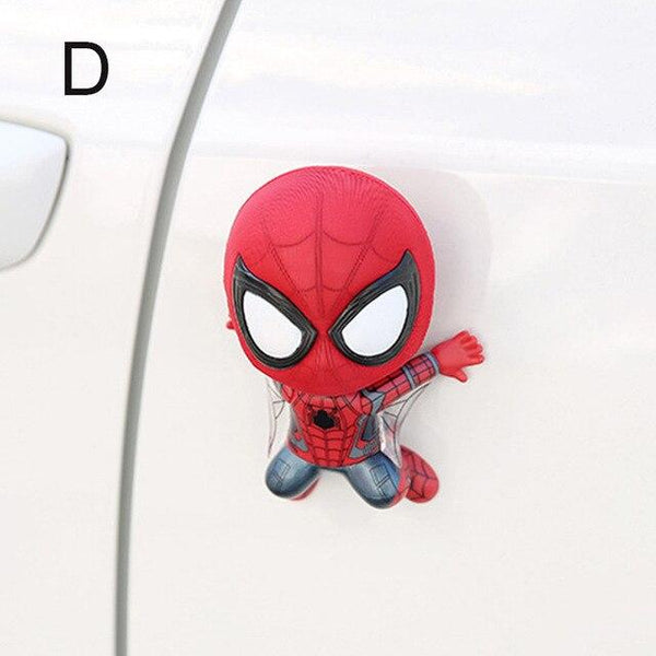 Car Accessories Cartoon Spider-Man Model Shake Head Toy Ornament Magnet Auto Interior Dashboard Decoration Sticker Doll Gifts