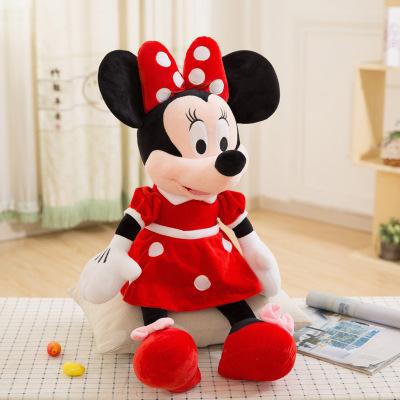 Hot Sale 40/100cm High Quality Stuffed Mickey&Minnie Mouse Plush Toy Dolls Birthday Wedding Gifts For Kids Baby Children