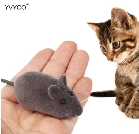 YVYOO Interactive Cat Toy IQ Treat Ball Smarter Pet Toys Food Ball Food Dispenser For Cats Playing Training Pet supplies D10