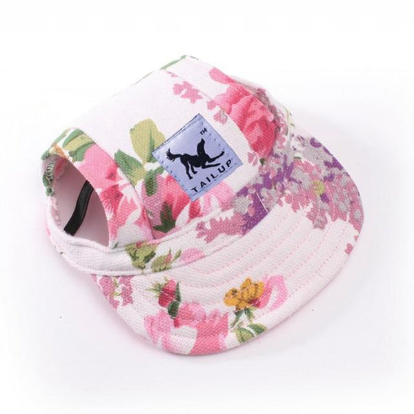 Dog Hat With Ear Hole Summer Baseball Cap For Small Pet Dogs Accessories Oxford Cloth Breathable Handsome Cool Doggie