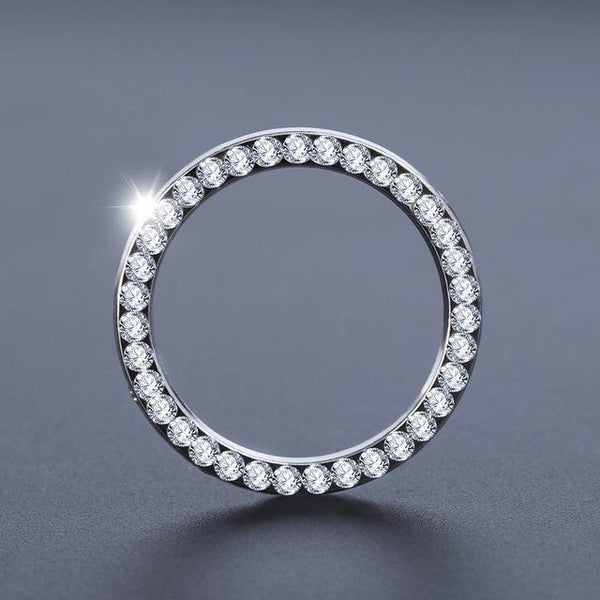 Car SUV Bling Decorative Accessories Automobiles Start Switch Button Decorative Diamond Rhinestone Ring