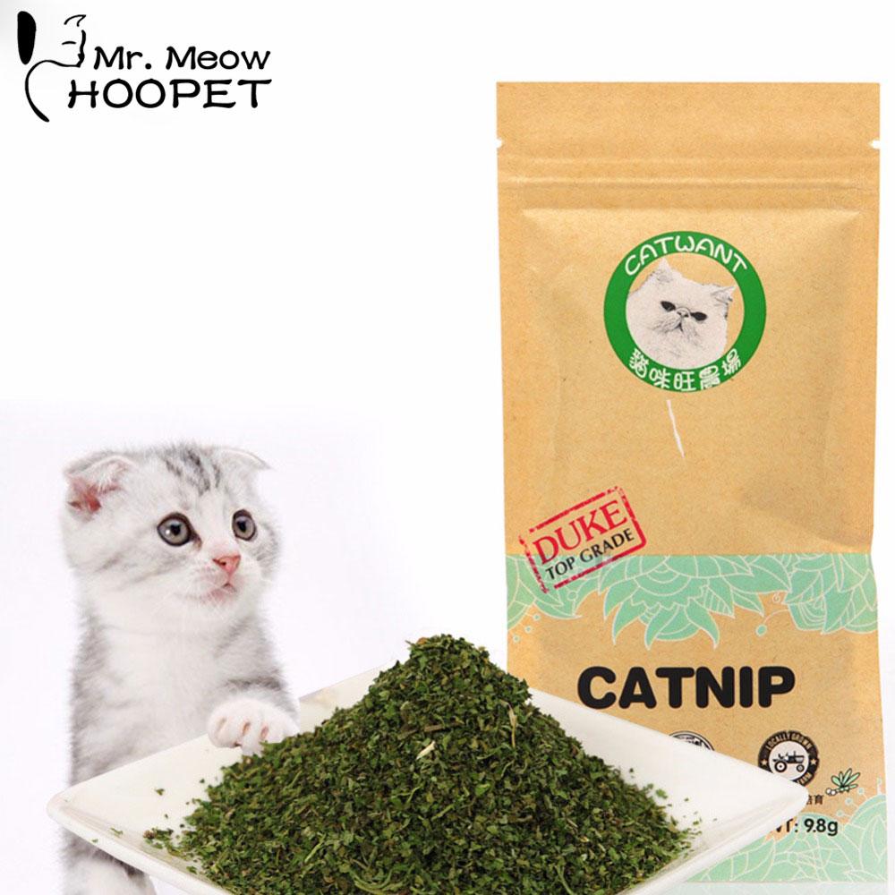 Hoopet Cat Toy Mint Natural Organic Premium Catnip Cat Mint Menthol Flavor Cat Supplies Goods Toys for Cats