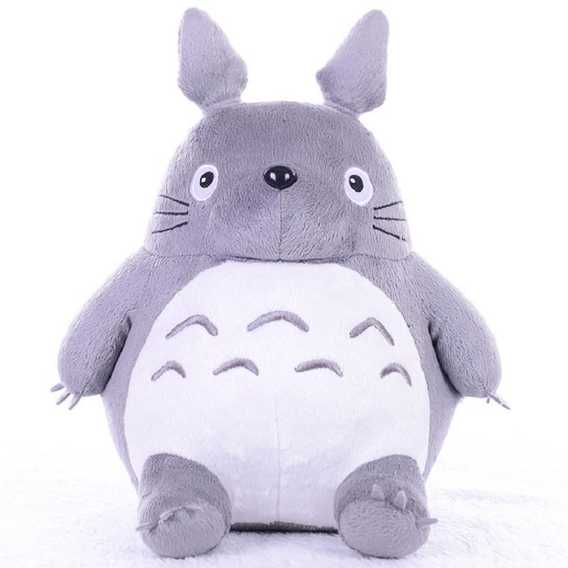 Totoro Plush Toys Soft Stuffed Animal Cartoon Pillow Cushion Cute Fat Cat Chinchillas Children Birthday Christmas Gift