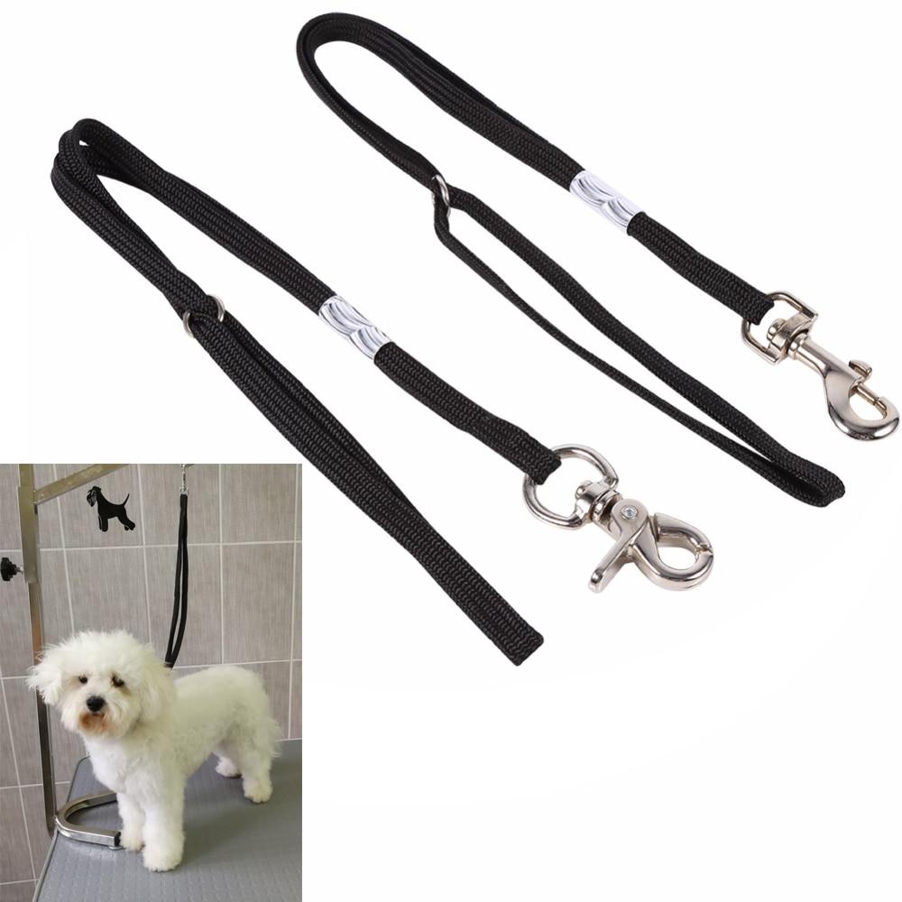 Dog Pet Cat Animal Noose Loop Lock Clip Rope For Grooming Table Arm Bath Adjustable Restraint Rope Harness Pet Accessories