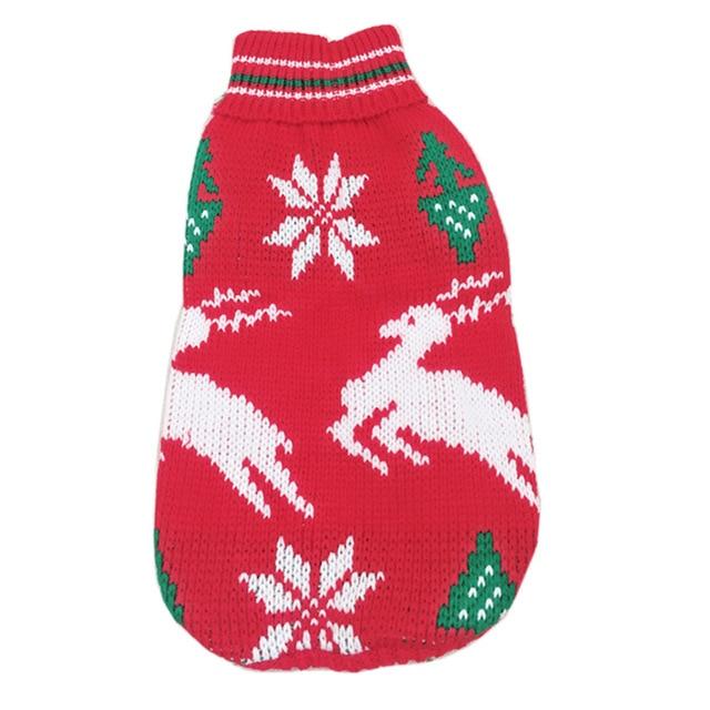 Pet Cat Reindeer Sweater Winter Warm Cat Clothes for Cats Kedi Outfit katten Clothing Products for Pets Animals Cat Costume Suit