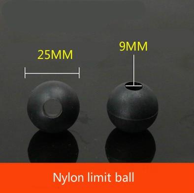 Steel Wire Accessories Gym Fitness Equipment Wire Rope Joints Anaerobic Exercise Metal Limit Ball Hollow Screw Terminals Gasket