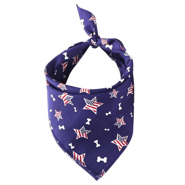 Pet Dog Cat Neck Scarf Adjustable Dog Bandana Tie Bowtie Cotton Plaid Cleaning Towel For Dog Cat Cats Grooming Accessories