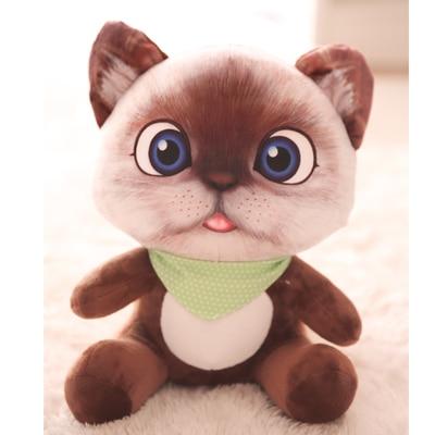 Drop shipping 3D Printing Cute cat doll cat plush toy plush doll girl sleeping pillow gift toys