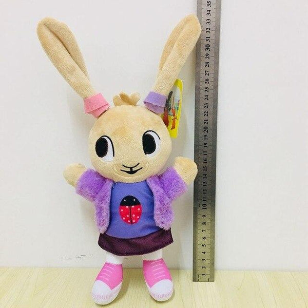 18-36cm Cartoon Bing Bunny Rabbit Plush Toy, Fnaf Bing Friends Flop Sula Elephant Panda Bear Stuffed Animal Plush Doll For Girls