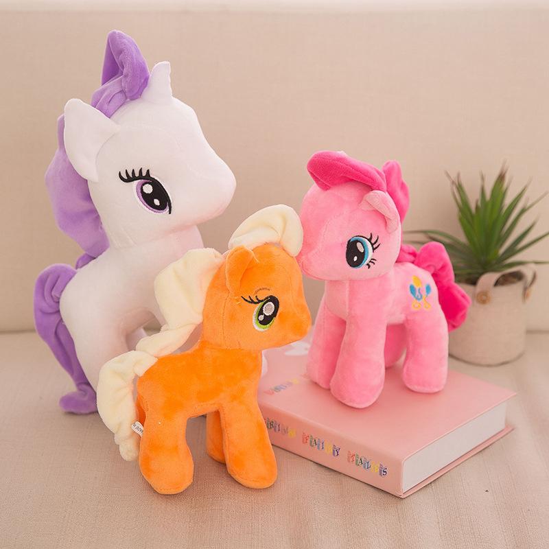 Good Quality Cute Unicorn Plush Toy Stuffed Soft Kawaii Animal Cartoon Pendant Lovely Gift for Kids Baby Children