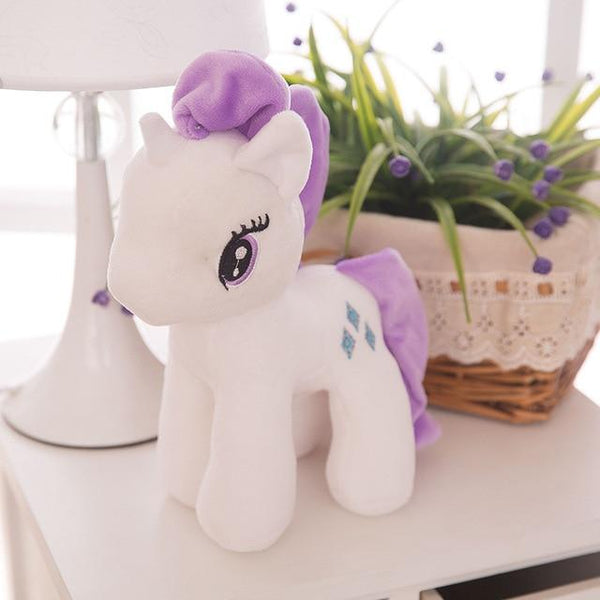 Good Quality Cute Unicorn Plush Toy Stuffed Soft Kawaii Animal Cartoon Pendant Lovely Gift for Kids Baby Children