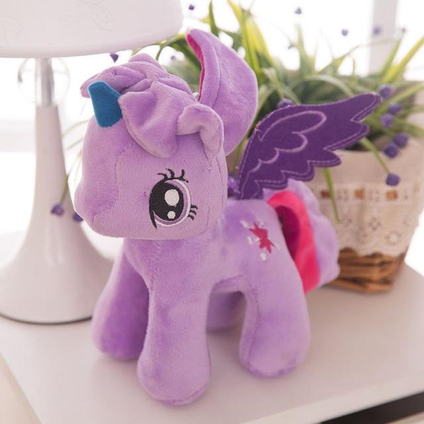 Good Quality Cute Unicorn Plush Toy Stuffed Soft Kawaii Animal Cartoon Pendant Lovely Gift for Kids Baby Children