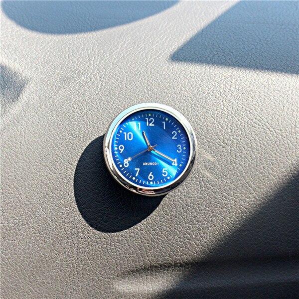 Car Ornament Auto Clock Pocket Watch Time Meter Quartz Decoration Automobiles Interior Dashboard Display Digital Pointer Clock