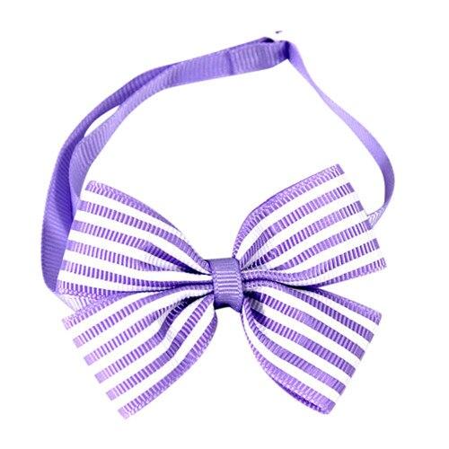 Fashion Cute Dog Puppy Cat Kitten Pet Toy Kid Bow Tie Necktie Clothes decoration Pet Dog Puppy Cat Bowtie adjustable Stripe