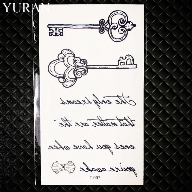 25 Style Black Infinite Temporary Tattoo Stickers Women Hands Fake Tattoo Endless Men Finger Waterproof Tatoos Small Paste