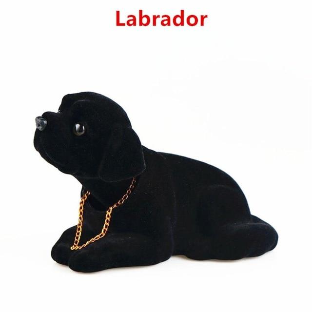 Car Ornaments Nodding Dog Auto Dashboard Shaking Head Dog Car Styling Bobblehead Dog Dash Toy Rocking Head Dog Car Accessories