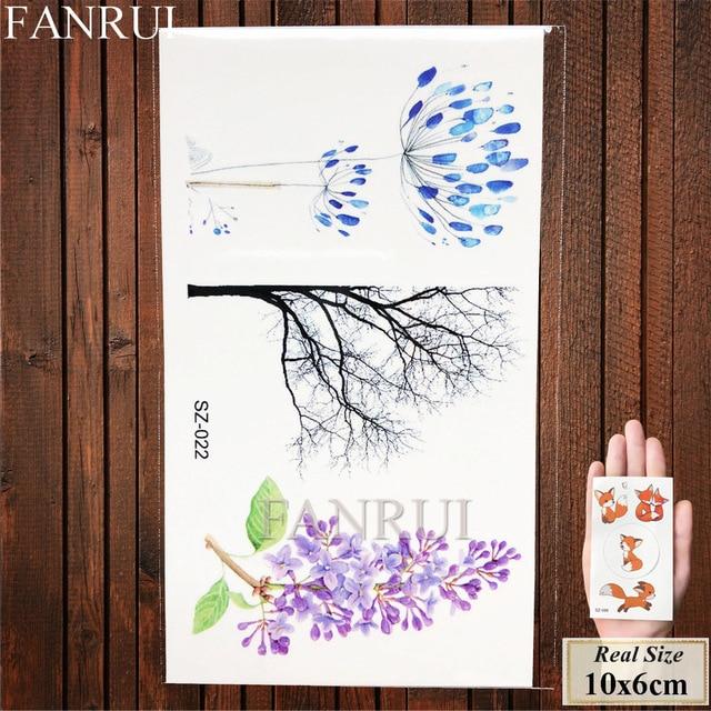 Tiger Face Design Women Tattoos Temporary Body Art Water Transfer Tatoos Fake Animals Men Ankle Sexy Arm Tattoo Makeup Tips