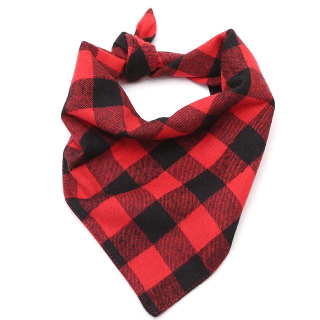 Pet Dog Bandanas Reversible Triangular Bandage Dog Scarf Pet Grooming