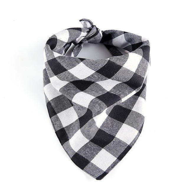 Pet Dog Bandanas Reversible Triangular Bandage Dog Scarf Pet Grooming