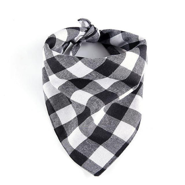 Pet Dog Bandanas Reversible Triangular Bandage Dog Scarf Pet Grooming