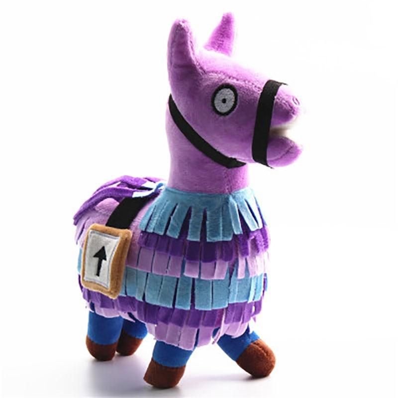 Fornight Troll Stash Llama Plush Toy Game Alpaca Rainbow Horse Toys Cute Stuffed Fortress Night Dolls Kids Gift Christmas Gifts