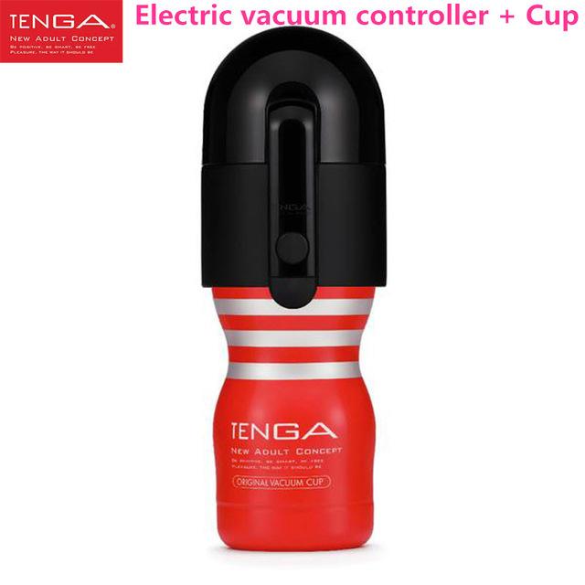 TENGA Vacuum Controller Automated Manipulate Cup 3D Deep Throat Suction Male Masturbator Real Pussy Sex Toys Products for Men