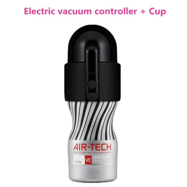 TENGA Vacuum Controller Automated Manipulate Cup 3D Deep Throat Suction Male Masturbator Real Pussy Sex Toys Products for Men