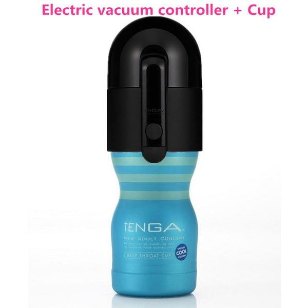 TENGA Vacuum Controller Automated Manipulate Cup 3D Deep Throat Suction Male Masturbator Real Pussy Sex Toys Products for Men