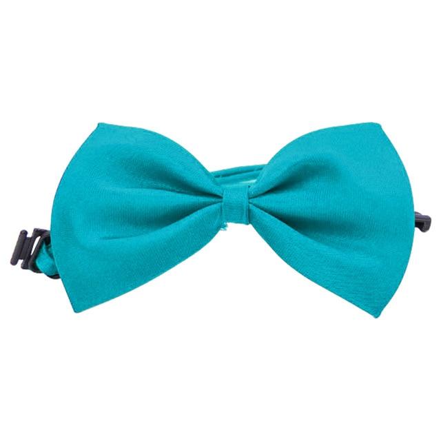 Multi Colors Cute Dog Puppy Cat Kitten Pet Toy Kid Solid Bow Tie Necktie Clothes Cat Dog Necktie Pets Grooming Accessories
