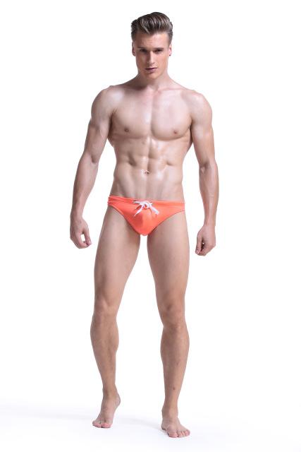 Men Swimsuit Briefs 2019 Hot Sale Mens Swim Shorts Swimming Trunks Surf Boardshorts Beach Swimwear Solid Soft Summer Bating
