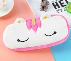 1pcs Kawaii 20CM Approx. Plush Unicorn Plush Stuffed DOLL Toy of Coin Pencil BAG Doll , Unicorn Horse Plush BAG Kids Toys Doll