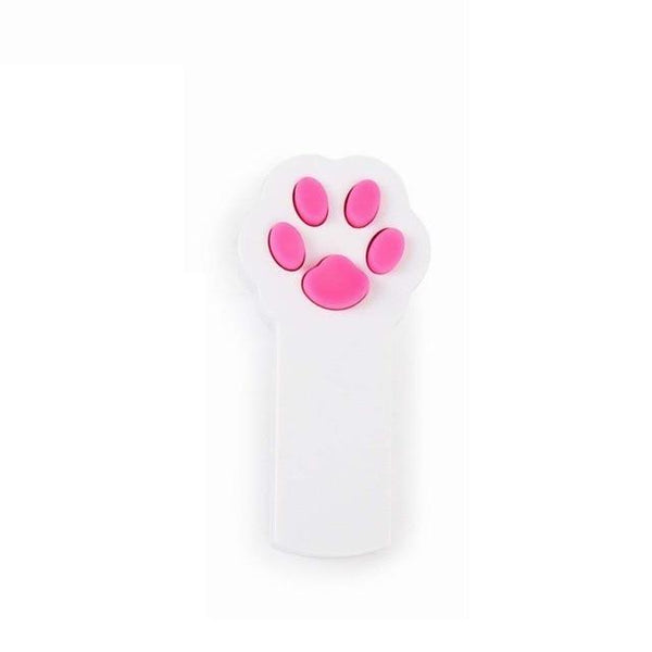 Funny Paw Shaped Electric Cat Laser Pointer Toys Kittens Cat Play Interactive Automatic LED Light Pen Exercise Pet Products