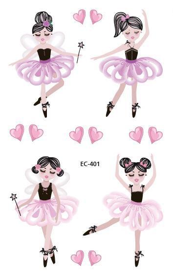 Waterproof Temporary Tattoo Sticker Cute Unicorn Fake Tatoo Tatouage Temporaire Flash Tatto hand foot For Kids Children Girl