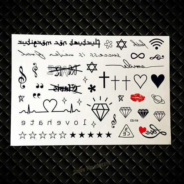 New Vivid 3D Tattoo Red Lip Cherry Strawberry Pumpkin Design Flash Temporary Tattoo Sticker Men Women Body Art Fake Tattoo G3D33