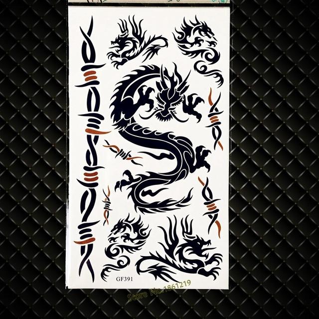 New Vivid 3D Tattoo Red Lip Cherry Strawberry Pumpkin Design Flash Temporary Tattoo Sticker Men Women Body Art Fake Tattoo G3D33