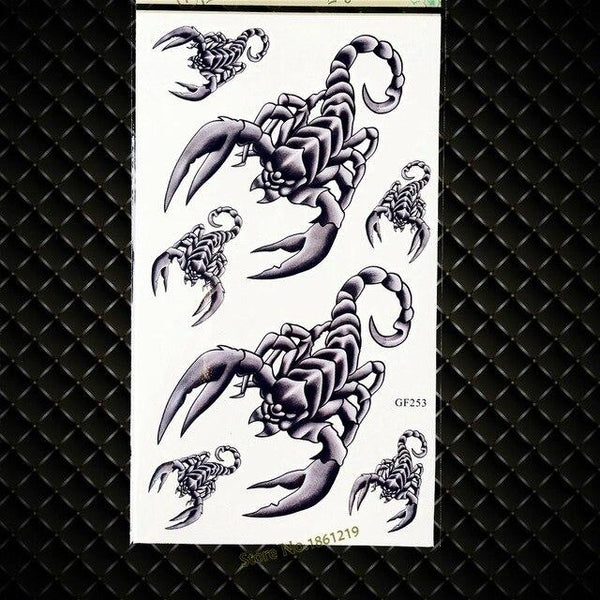 New Vivid 3D Tattoo Red Lip Cherry Strawberry Pumpkin Design Flash Temporary Tattoo Sticker Men Women Body Art Fake Tattoo G3D33