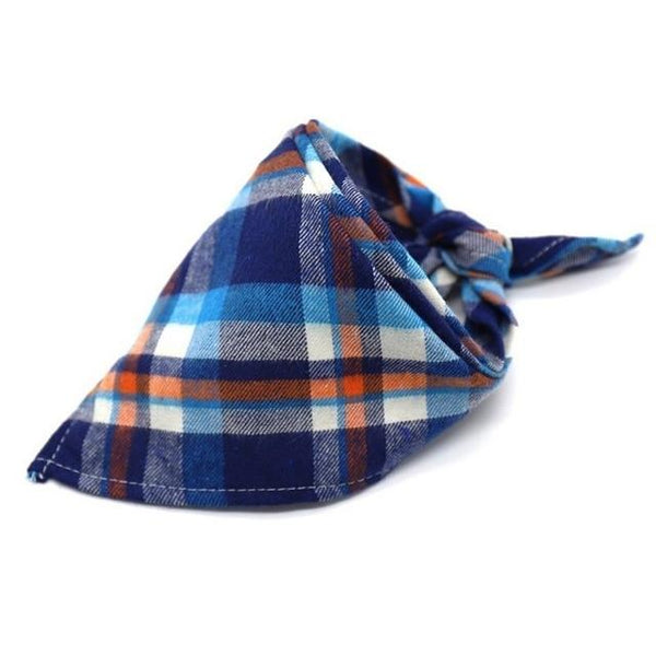 Dog Bibs For Small Dogs Puppy Bandanas Cotton Plaid Washable Pet Bandanas Scarf Bow Ties Collar Cat Middle Large Dog Grooming 20
