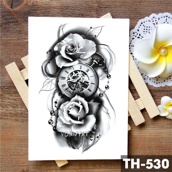 Wing Holy Angel Waterproof Temporary Tattoo Sticker Brave knight Warrior Flash Tattoos Body Art Arm Fake Tatoo