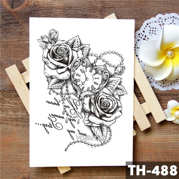 Wing Holy Angel Waterproof Temporary Tattoo Sticker Brave knight Warrior Flash Tattoos Body Art Arm Fake Tatoo