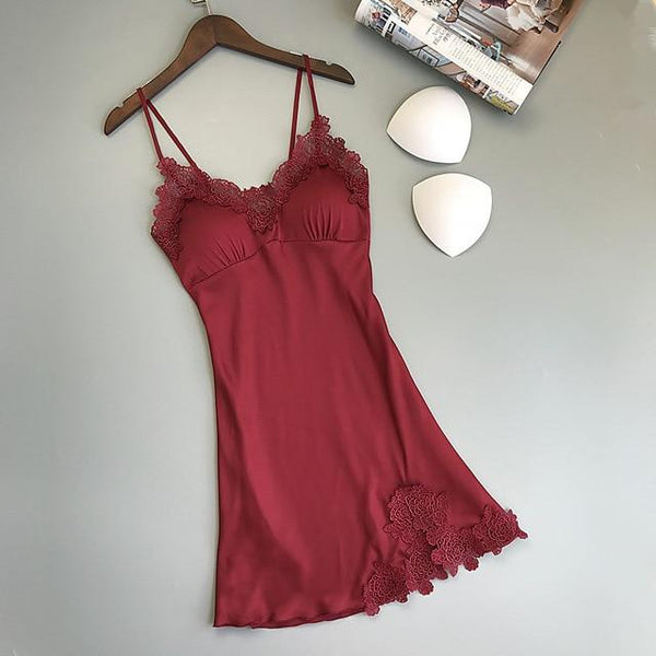 New Sexy Women Robe & Gown Sets Lace Bathrobe + Night Dress Two Pieces Sleepwear Womens Sleep Set Faux Silk Robe Femme Linge