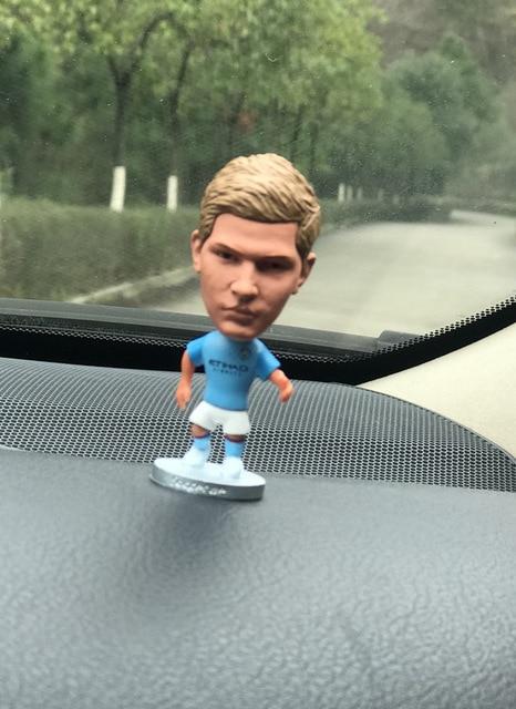 Popular decorative football league club star doll car accessories RONALOD MESSI