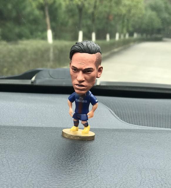 Popular decorative football league club star doll car accessories RONALOD MESSI
