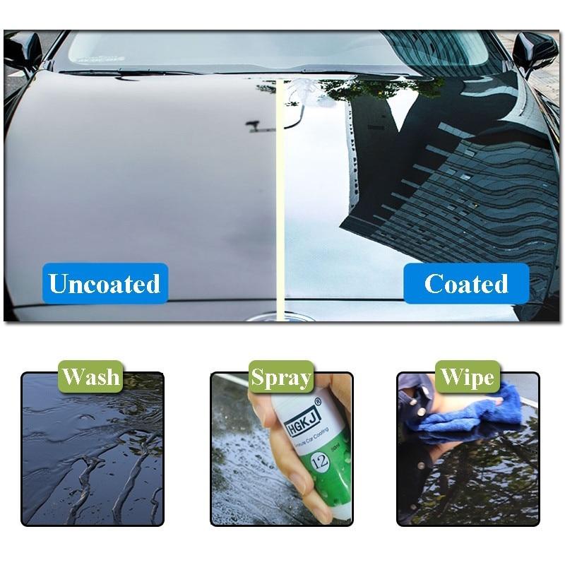 1PCS HGKJ-12 20ML Car Accessories Waterproof Coating Cleaning Glass Car Window Cleaner Repair Agent Hydrophobic Coating TSLM1