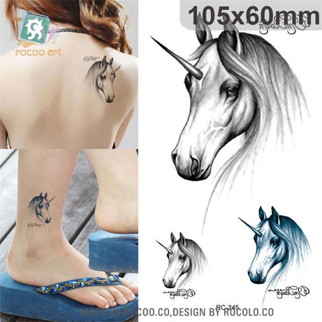 Body Art waterproof temporary tattoos paper for women and Children 3d lovely Fox design small arm tattoo sticker RC-392