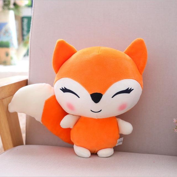 new 23cm Kawaii Dolls Stuffed Animals & Plush Toys for Girls Children Boys Toys Plush Pillow Fox Stuffed Animals Soft Toy Doll