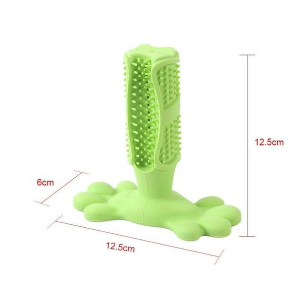 Dog toothbrush Pet mint Chew Toy Brushing Puppy Teething Brush for Doggy Pets Oral Care Stick Bite Toys for Dog Supplies