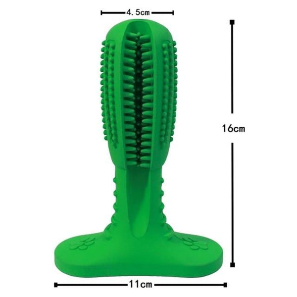 Dog toothbrush Pet mint Chew Toy Brushing Puppy Teething Brush for Doggy Pets Oral Care Stick Bite Toys for Dog Supplies