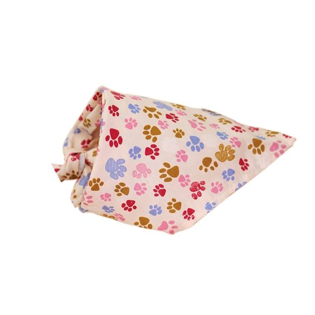Hot Portable Adjustable Breathable Cotton Pet Cat Dog Puppy Neck Scarf Collar Neckerchief Accessories