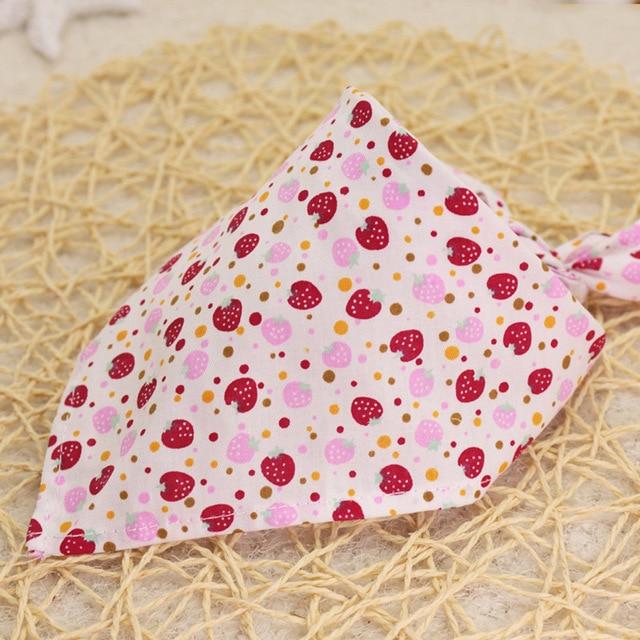 Hot Portable Adjustable Breathable Cotton Pet Cat Dog Puppy Neck Scarf Collar Neckerchief Accessories
