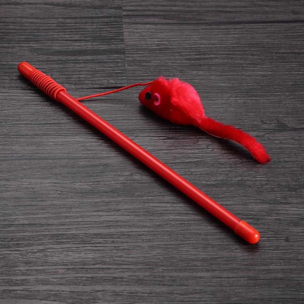 High Quality Pet cat toy Cute Design Plush Mice Cat Teaser Toy for cats interactive Toys For pet Cat lovers Droshipping